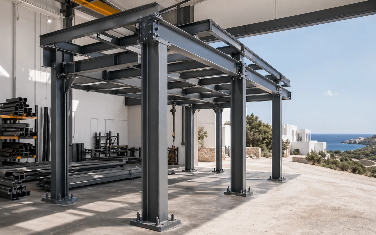 Estructuras metálicas en Menorca