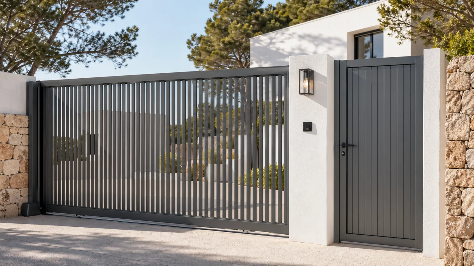 Puertas metálicas en Menorca