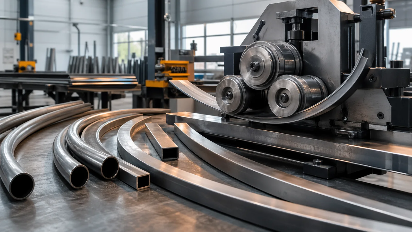 Curvado de perfiles en Menorca