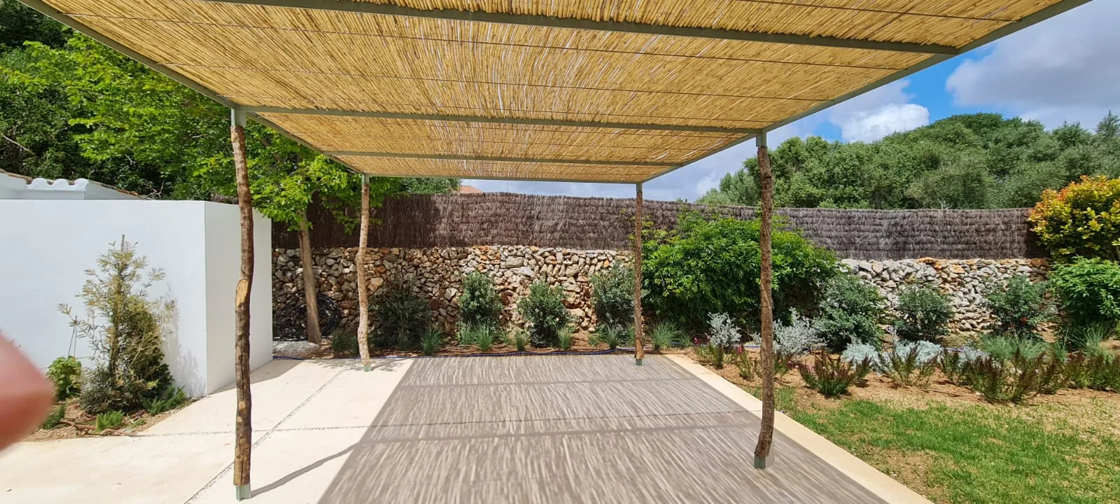 Pérgola especial en Llucmacanes Menorca - imagen 6