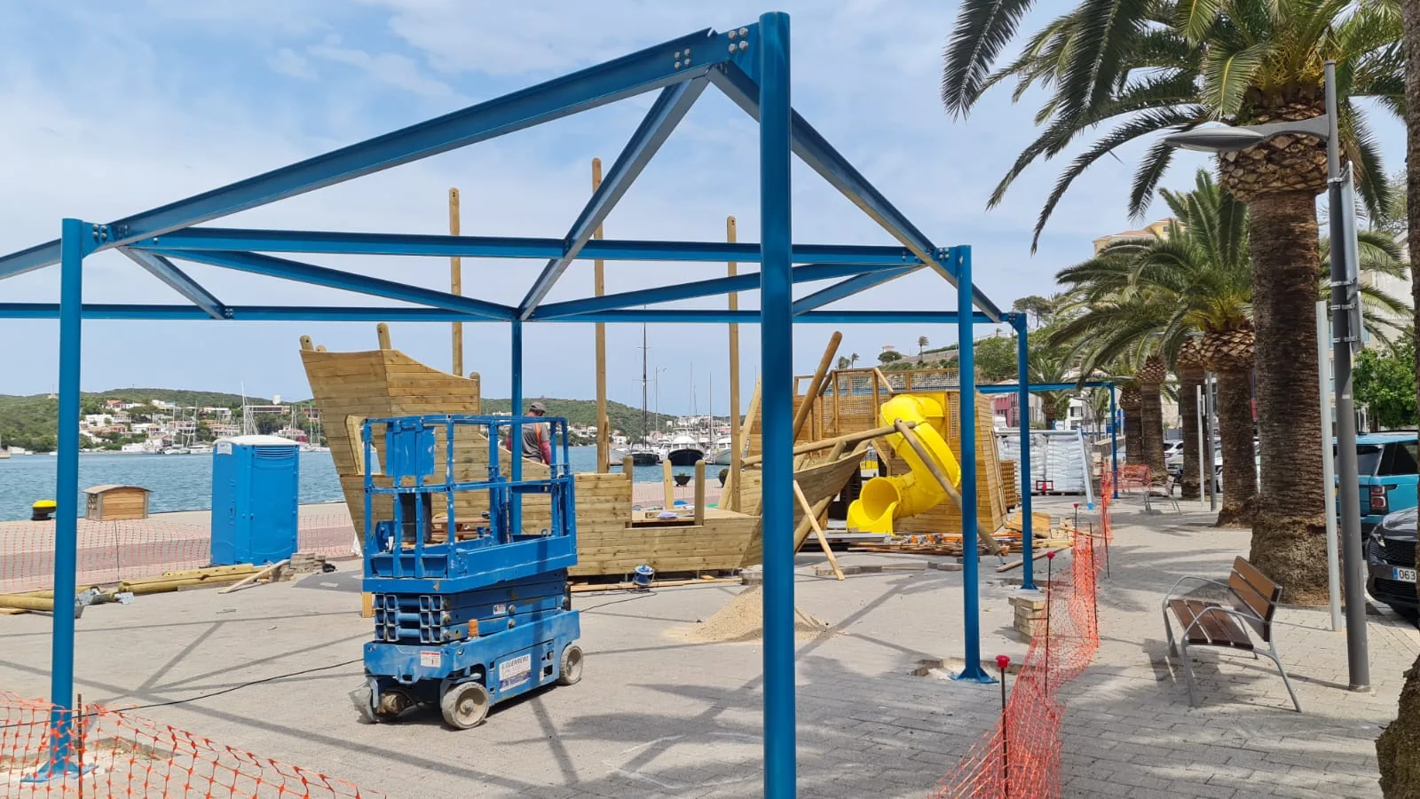 Pérgolas para parque infantil en Menorca - imagen 5