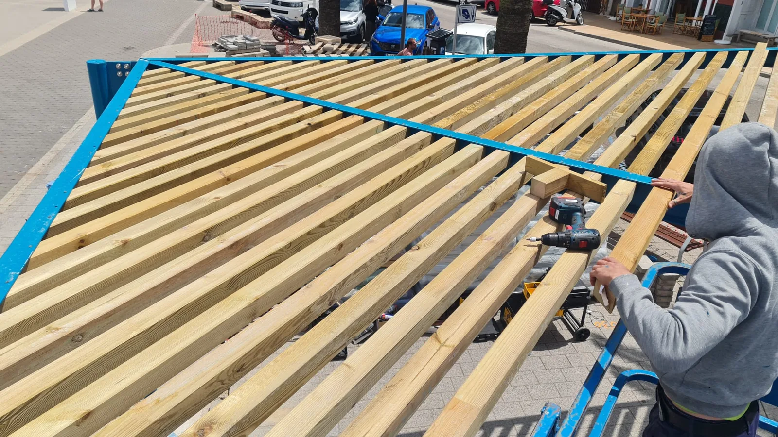 Pérgolas para parque infantil en Menorca - imagen 6